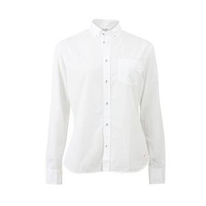 NWT Tomas Maier Airy Pope White Cotton Button Up Shirt Women’s Size 6 Italy Made